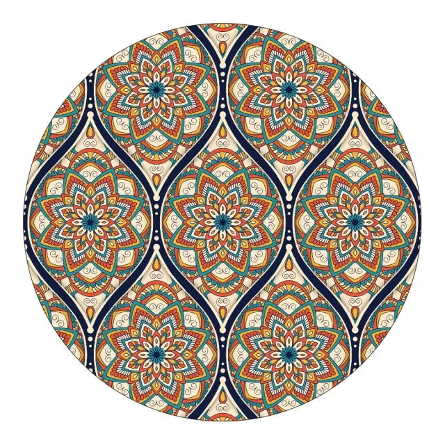 Mandala-Style Rug