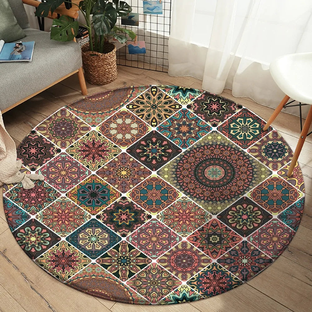 Mandala-Style Rug