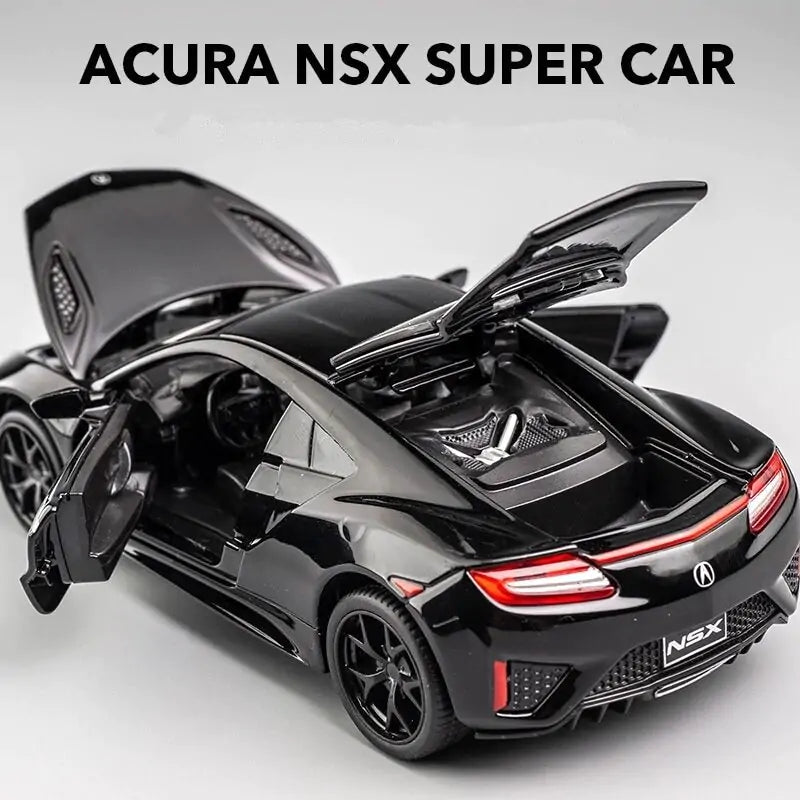 Acura NSX 1:32 Scale Alloy Sports Car with Metal Diecasts