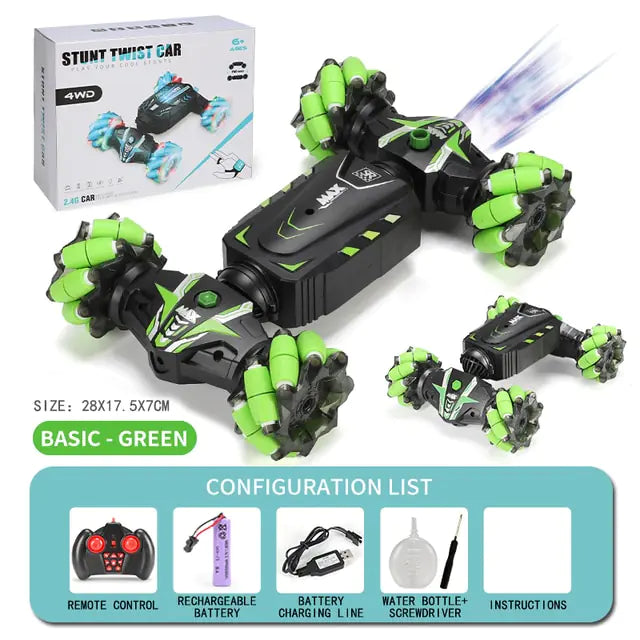 2.4G 4WD Gesture Sensing RC Car Toy - Extreme Drifting, Flipping & Stunts