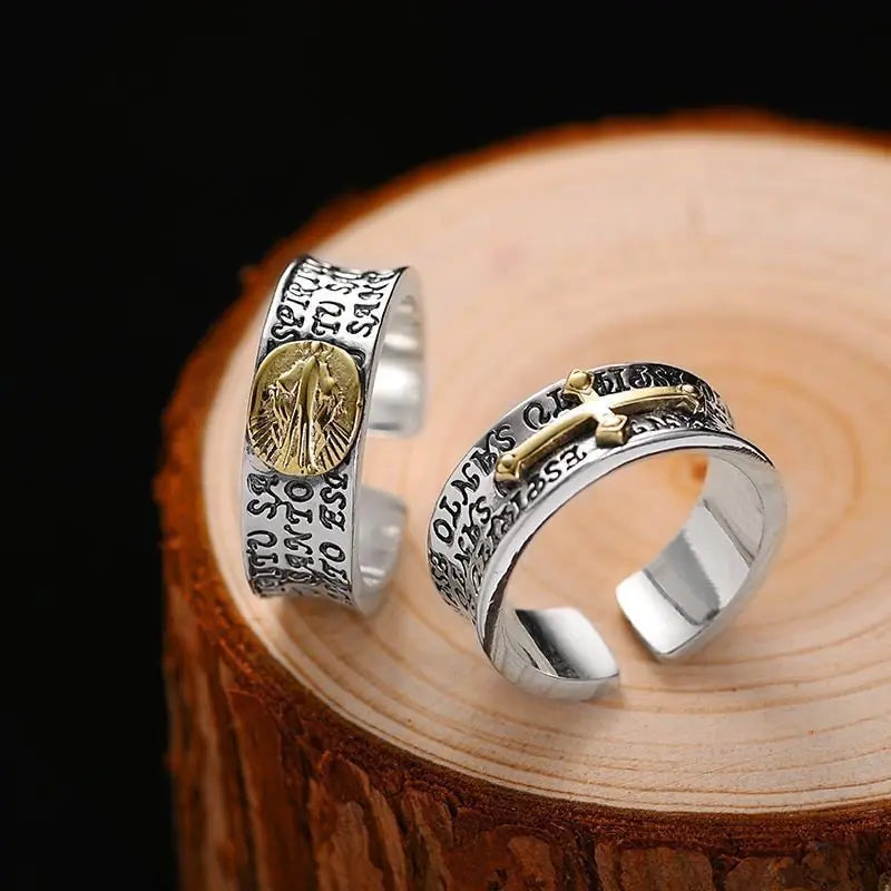 Vintage Christian Rings - Faithful Symbols of Timeless Charm