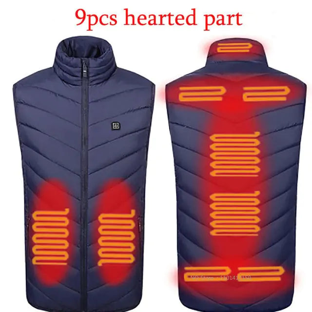 Camouflage Heating Vest