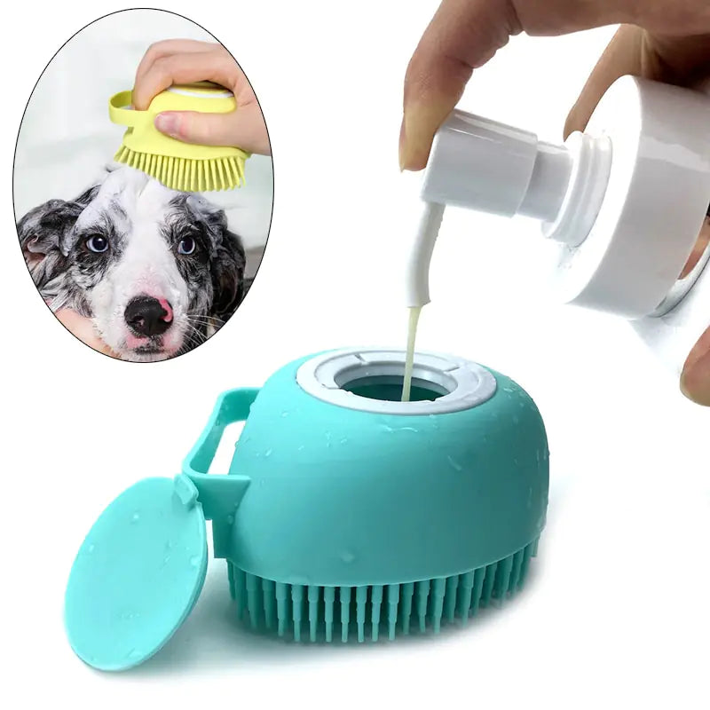 Pet Bath Massage Soft Brush