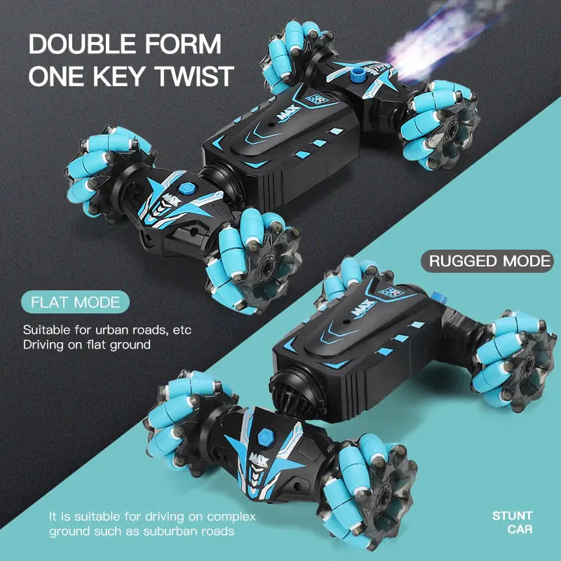 2.4G 4WD Gesture Sensing RC Car Toy - Extreme Drifting, Flipping & Stunts