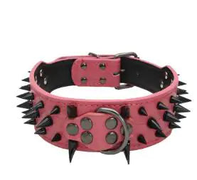 Spiked Studded Leather Collars