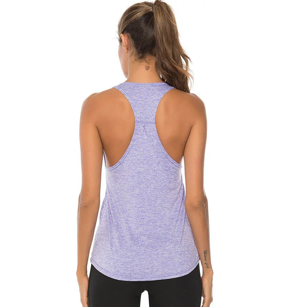 Running Vest - Lightweight and Breathable Fitness Shirt for Yoga, Gym, and Running