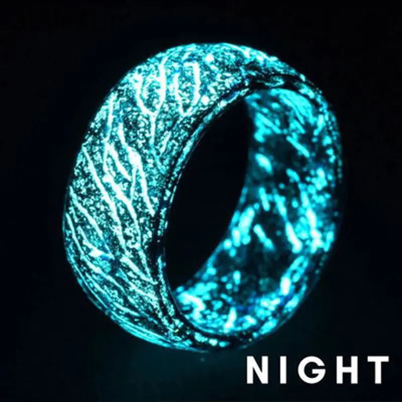 Luminous Glow Rings - Stylish Resin Rings that Illuminate in the Dark