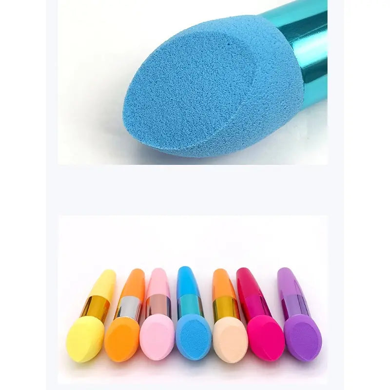 3Pcs Women Mushroom Head Brush Set