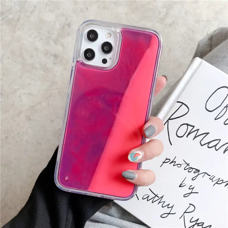 Glow Sand Case For iPhone