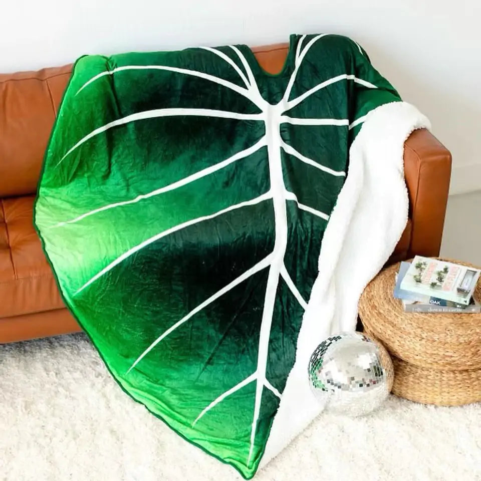 Leaf-Shaped Blanket