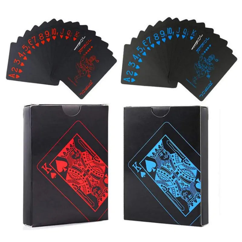 Luxury 24K Gold Leaf Poker Playing Cards