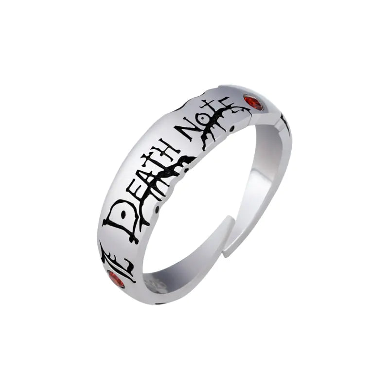 Adjustable Light Alloy Ring - Inspired by Yagami Light from Death Note