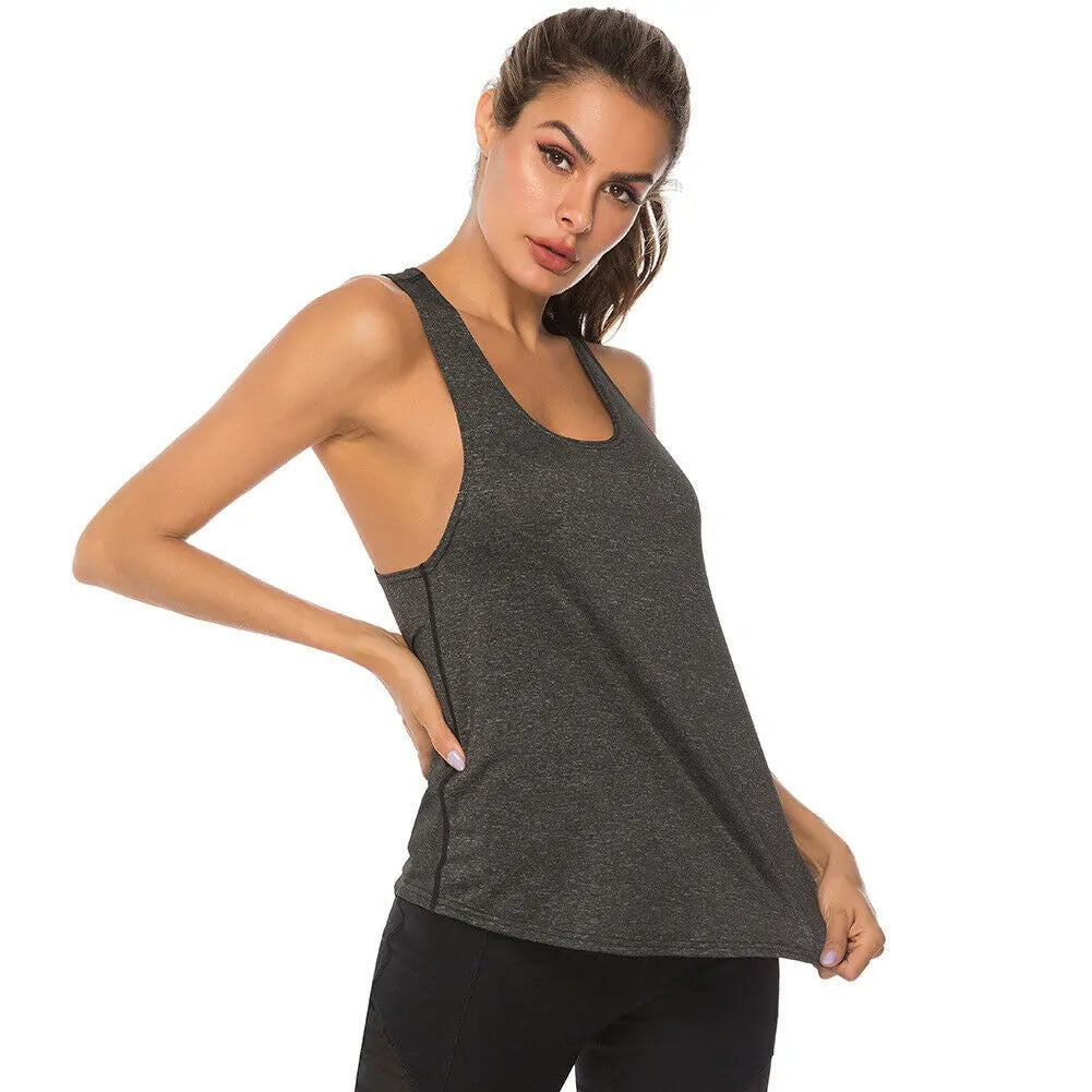 Running Vest - Lightweight and Breathable Fitness Shirt for Yoga, Gym, and Running