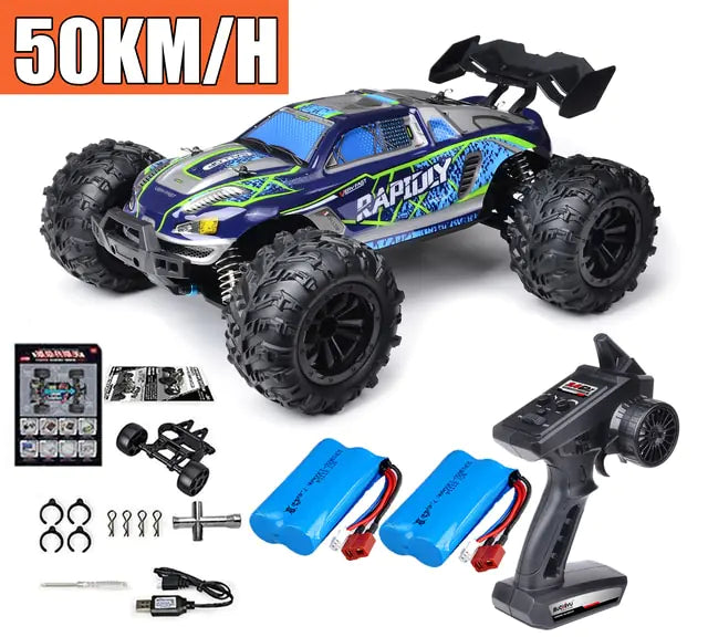 High-Speed 4WD Remote Control Car with 70km/h Max Speed