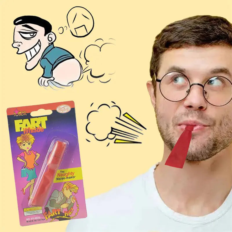 Novelty Fart Whistle - Hilarious Prank Toy for Laughter and Fun