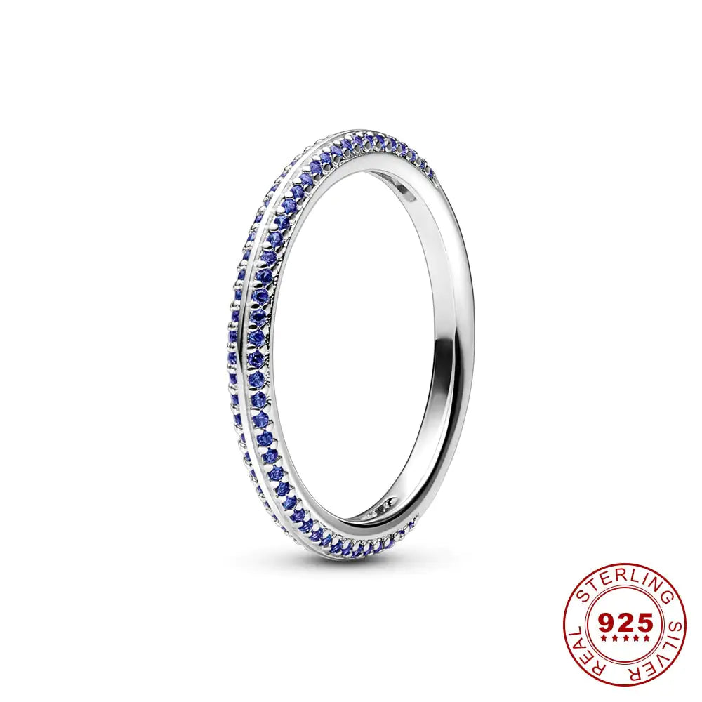 Pandora Moon and Sun Ring - Sterling Silver Celestial-inspired Stackable Design