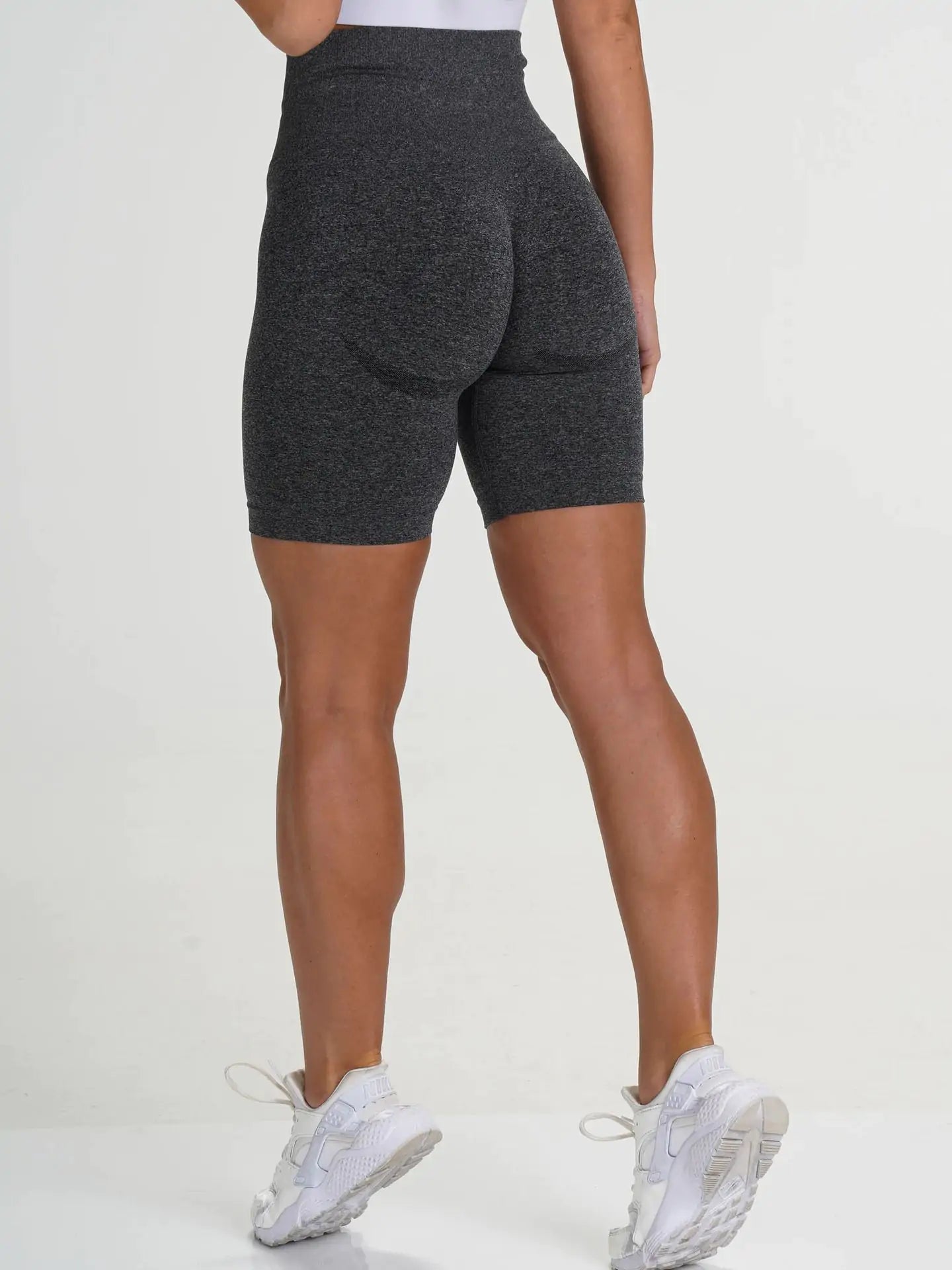 Seamless High-Waisted Spandex Blend Leggings