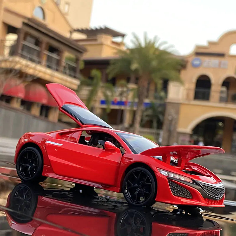 Acura NSX 1:32 Scale Alloy Sports Car with Metal Diecasts