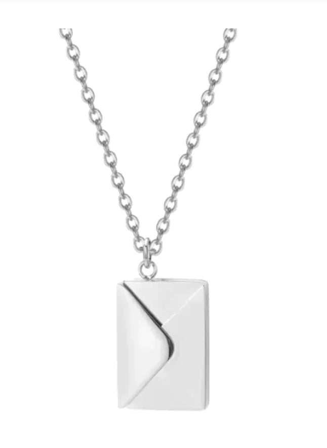 Envelope Memory Necklace - Keep Your Beloved Memories Close