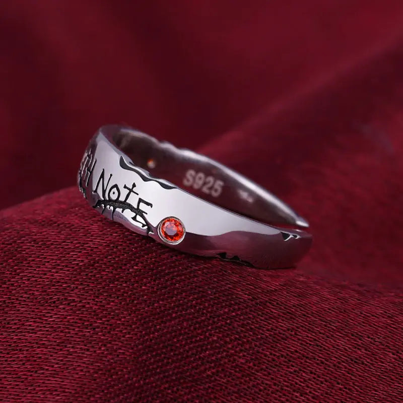 Adjustable Light Alloy Ring - Inspired by Yagami Light from Death Note