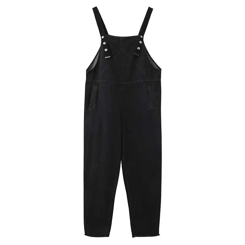 Jumpsuit Loose Suspenders