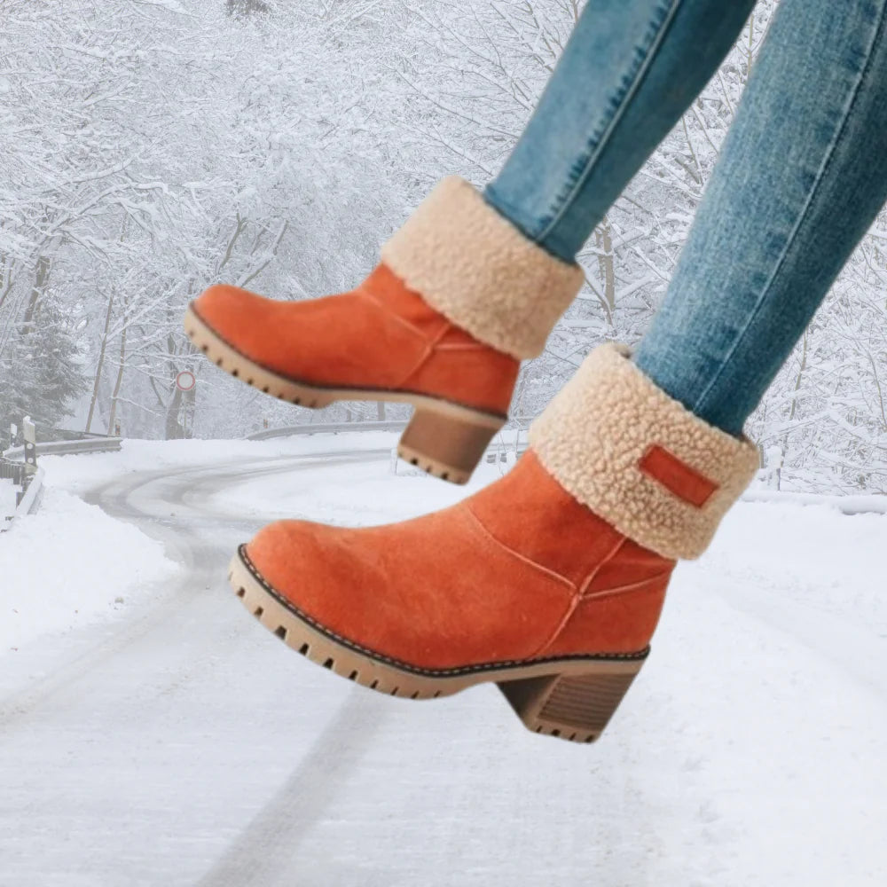 Kate™ Velvet Boots - Warm and Stylish Hiking Footwear