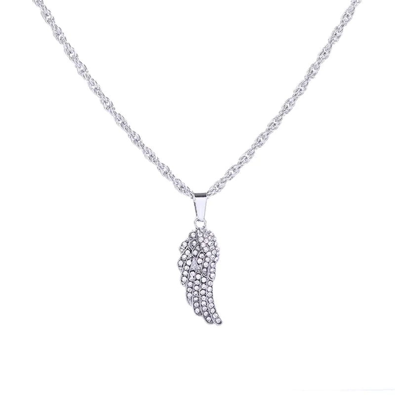 Personality Angel Wing Necklace - Divine Elegance and Protection