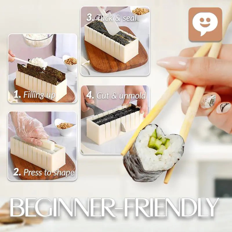 Sushi Making Kit - Create Beautiful Homemade Rolls Easily