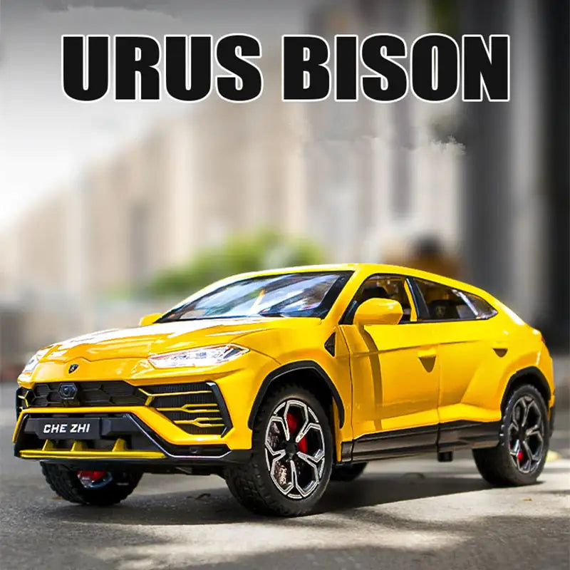 URUS Bison SUV Alloy Model 1:24 Scale with Working Lights and Sounds