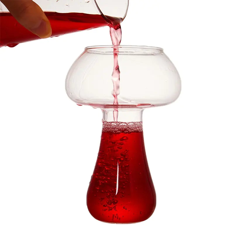 Mushroom Design Glass - Enhance Your Drinking Experience