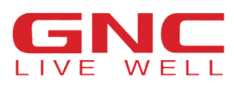 GNC logo - Leading health and wellness retailer.